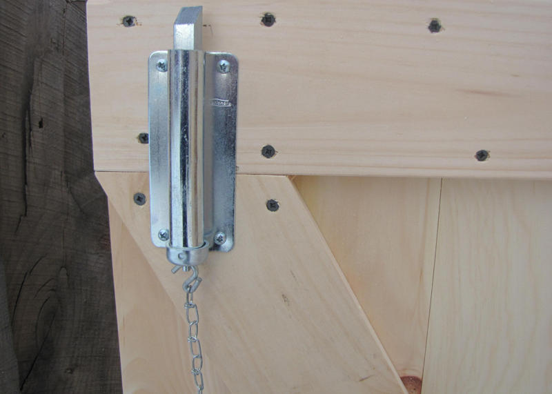 Chain Bolt  Storage Shed Door Lock