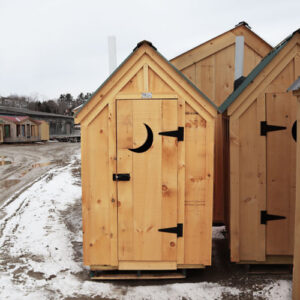 4x4 Working Outhouse Inventory Building