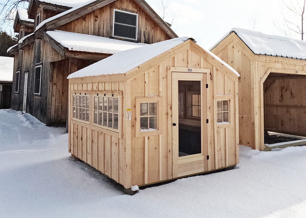 6x12 Nantucket Option A | Fully Assembled Cedar Sauna