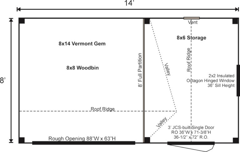 Custom Vermont Gem Floor Plan