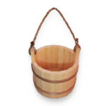 Handmade Wishing Well Wooden Bucket