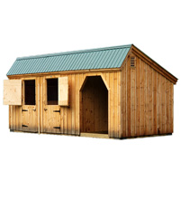 The Stall Barn is the ultimate luxury goat shed