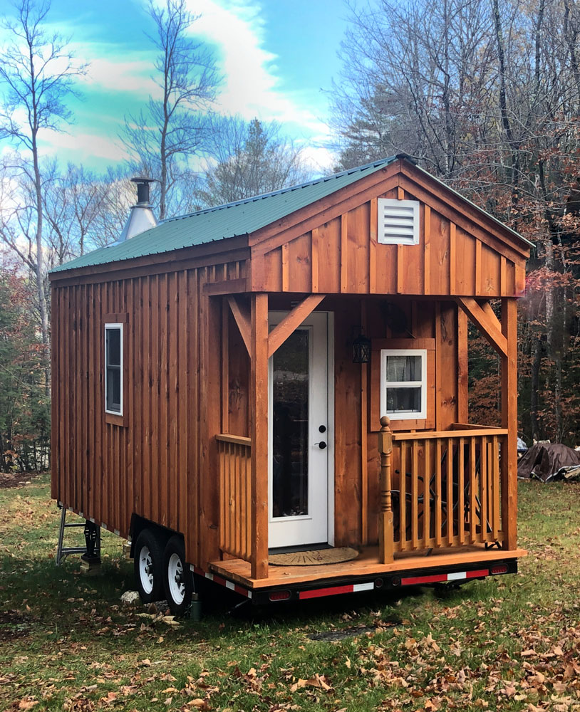 Tiny House on Wheels by Jamaica Cottage Shop