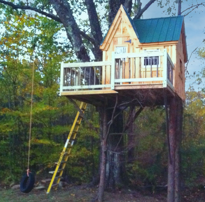 How to Build a Treehouse • Jamaica Cottage Shop