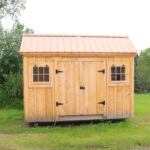 10x12 Saltbox with Copper Penny Roof - Inventory