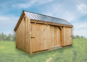 10x16 Three Sled Shed Inventory 23-INV6681-1