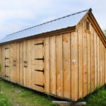 10x20 Stall Barn with Galvalume Roof Inventory