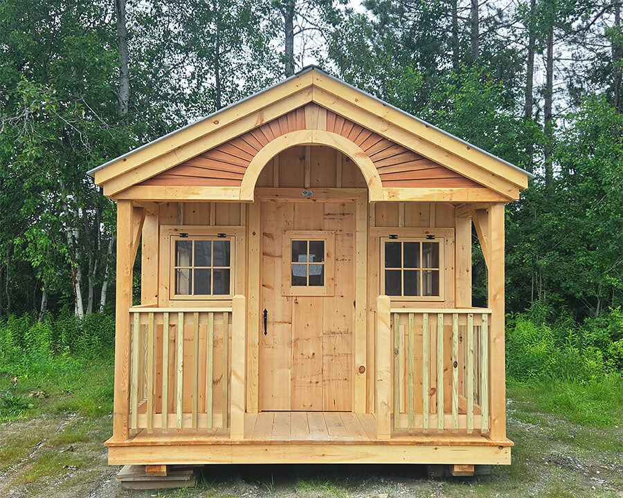 6x12 Nantucket Option A | Fully Assembled Cedar Sauna