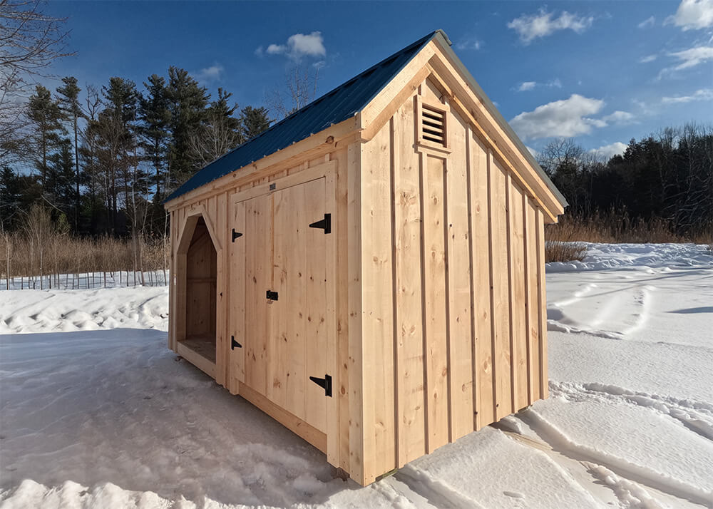 6x12 Nantucket Option A | Fully Assembled Cedar Sauna