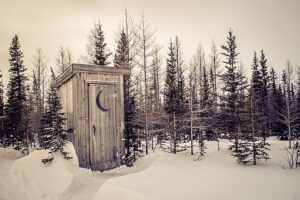 Building an Outhouse from A Kit