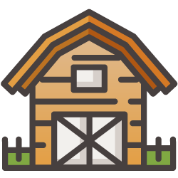 Barns, livestock shelters and chicken coops by Jamaica Cottage Shop are built to keep your animals safe and secure.