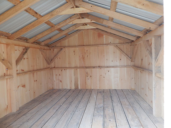 10x12 Economy Grade Vermonter Fully Assembled | Shed