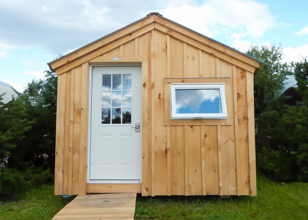 小物 ELECTRIC COTTAGE Queen Cottage 10x14 4-Season Pre-Cut Kit | Tiny Houses