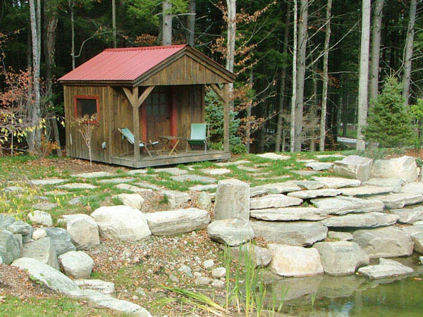 Pond House 10x16 Fully Assembled • Jamaica Cottage Shop