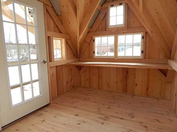Writer's Haven 12x14 Fully Assembled • Jamaica Cottage Shop
