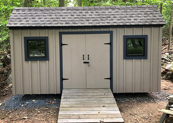 Saltbox 12x16 Fully Assembled • Jamaica Cottage Shop
