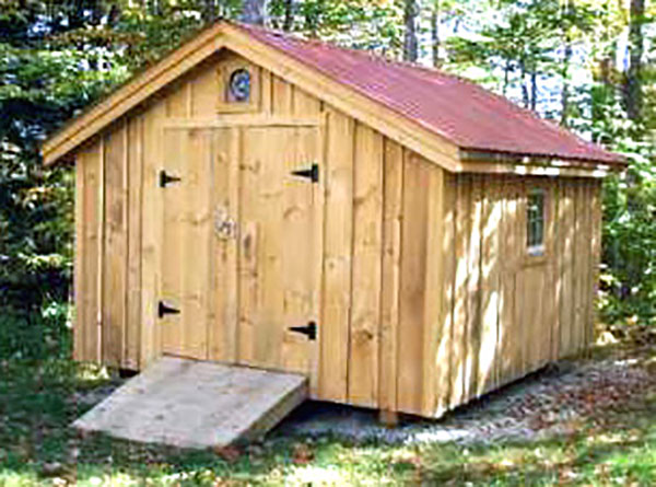 Gable 12x16 Fully Assembled • Jamaica Cottage Shop