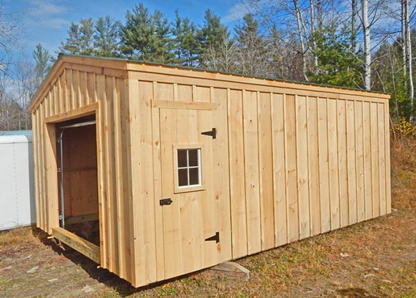 Garage 14x20 3-Season Fully Assembled • Jamaica Cottage Shop