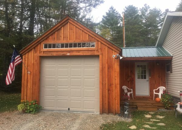 One Bay Garage 14x30 4-Season Pre-Cut Kit • Jamaica Cottage Shop