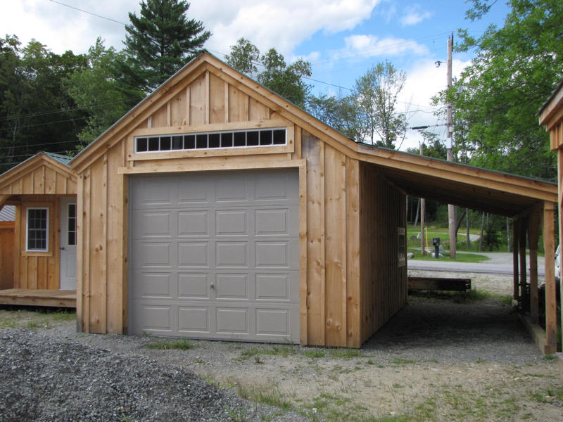 One Bay Garage 14x20 3-Season Pre-Cut Kit • Jamaica Cottage Shop