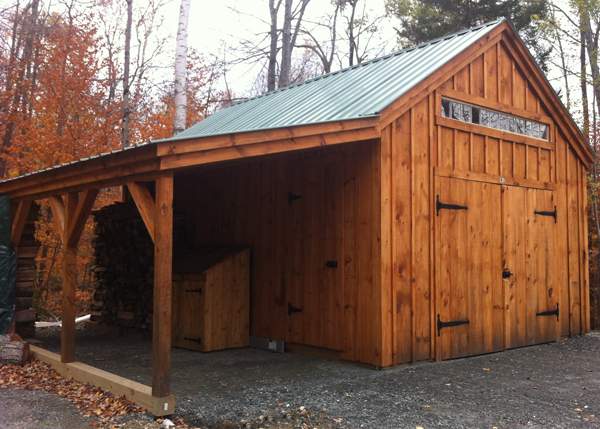 Barn Overhang Plans | Wood Overhang Plans