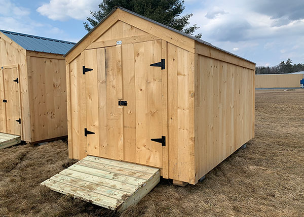 Vermonter 8x12 Fully Assembled • Jamaica Cottage Shop
