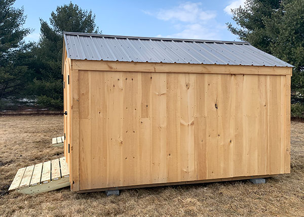 Vermonter 8x12 Fully Assembled • Jamaica Cottage Shop