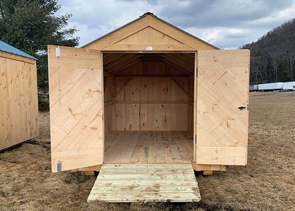 Vermonter 8x12 Fully Assembled • Jamaica Cottage Shop
