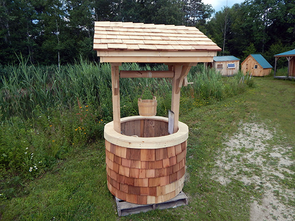 Wishing Well 4x4 Pre-Cut Kit • Jamaica Cottage Shop