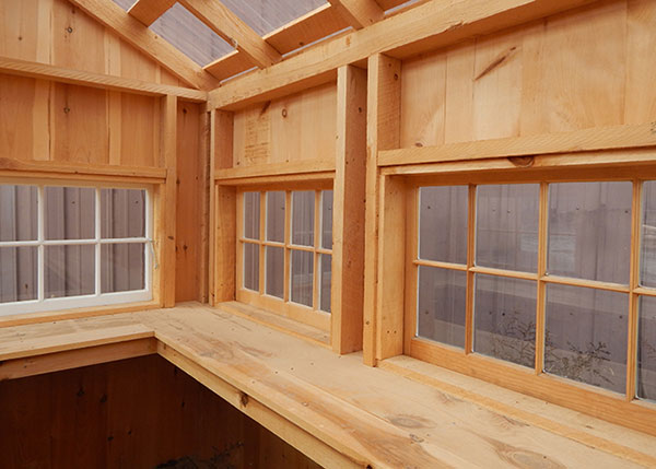 Greenhouse 6x8 Fully Assembled • Jamaica Cottage Shop