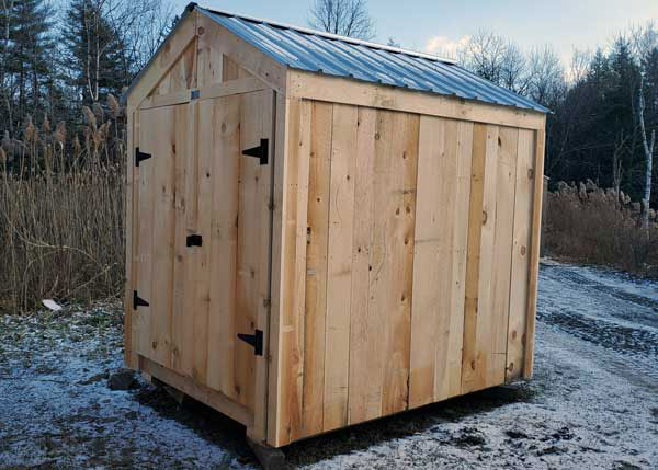 Economy Grade Nantucket 6x8 Fully Assembled | Wood Shed