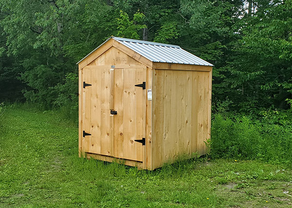 Economy Grade Nantucket 6x8 Fully Assembled | Wood Shed