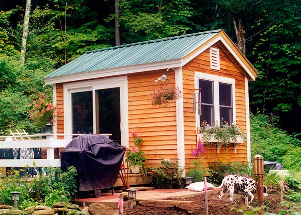 Gable 8x12 4-Season Fully Assembled • Jamaica Cottage Shop
