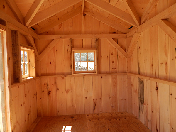 Cross Gable 8x12 Fully Assembled • Jamaica Cottage Shop