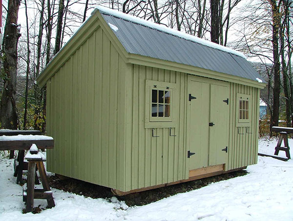 Saltbox 8x16 Pre-Cut Kit • Jamaica Cottage Shop