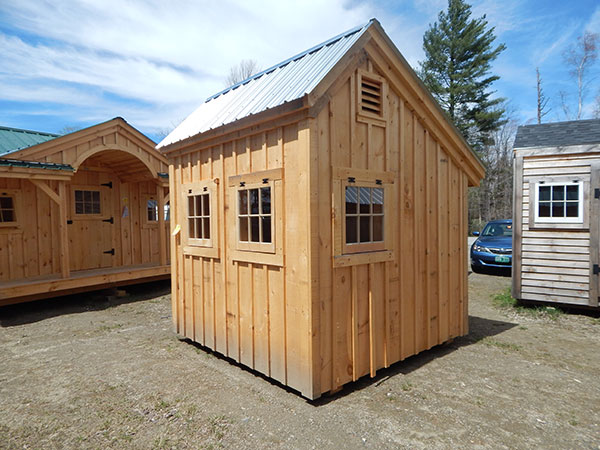 Saltbox 8x8 Fully Assembled • Jamaica Cottage Shop