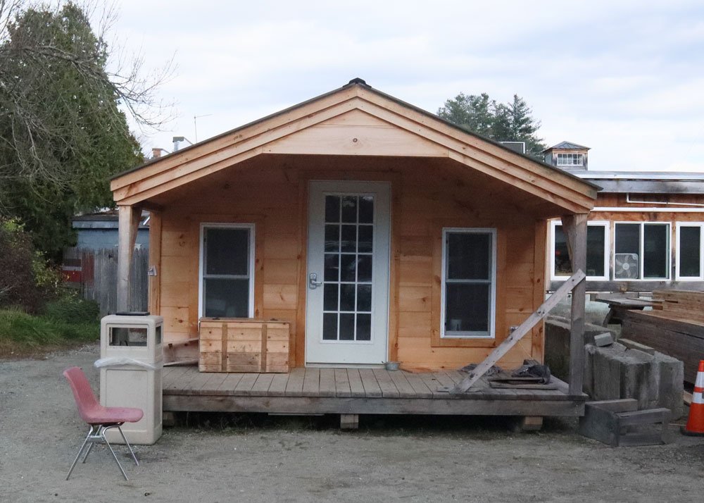 14x30 Fully Assembled Post and Beam Home Office | Tiny Homes