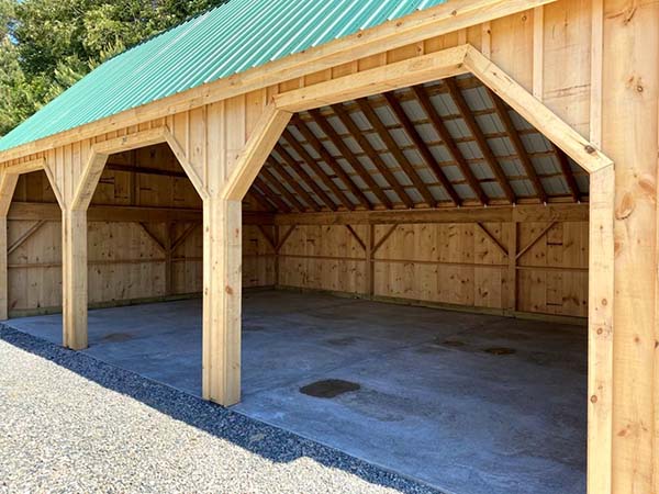 Equipment Shed 24x36 Pre-Cut Kit • Jamaica Cottage Shop