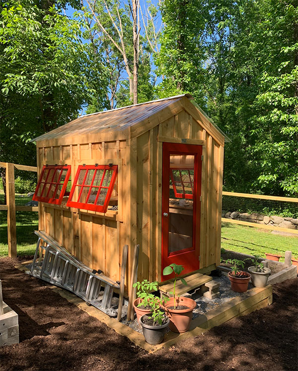Greenhouse 6x8 Fully Assembled • Jamaica Cottage Shop