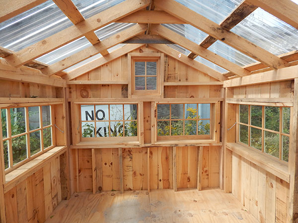 Greenhouse 8x10 Pre-Cut Kit • Jamaica Cottage Shop