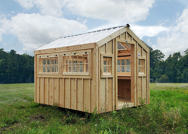 Greenhouse 8x10 Fully Assembled • Jamaica Cottage Shop