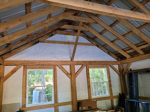 One Bay Garage 14x24 Pre-Cut Kit • Jamaica Cottage Shop