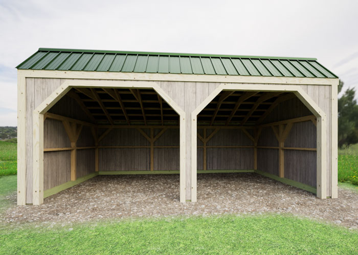 Run-in Basic 14x20 Fully Assembled • Jamaica Cottage Shop