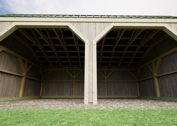 Run-in Basic 14x20 Fully Assembled • Jamaica Cottage Shop