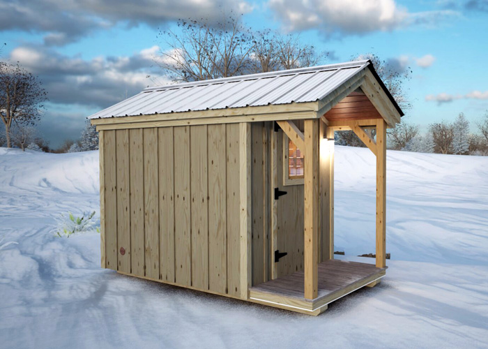 Sauna 6x12 4-Season Fully Assembled • Jamaica Cottage Shop