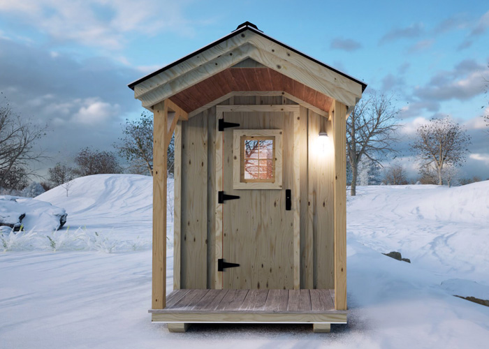 Sauna 6x12 4-Season Fully Assembled • Jamaica Cottage Shop