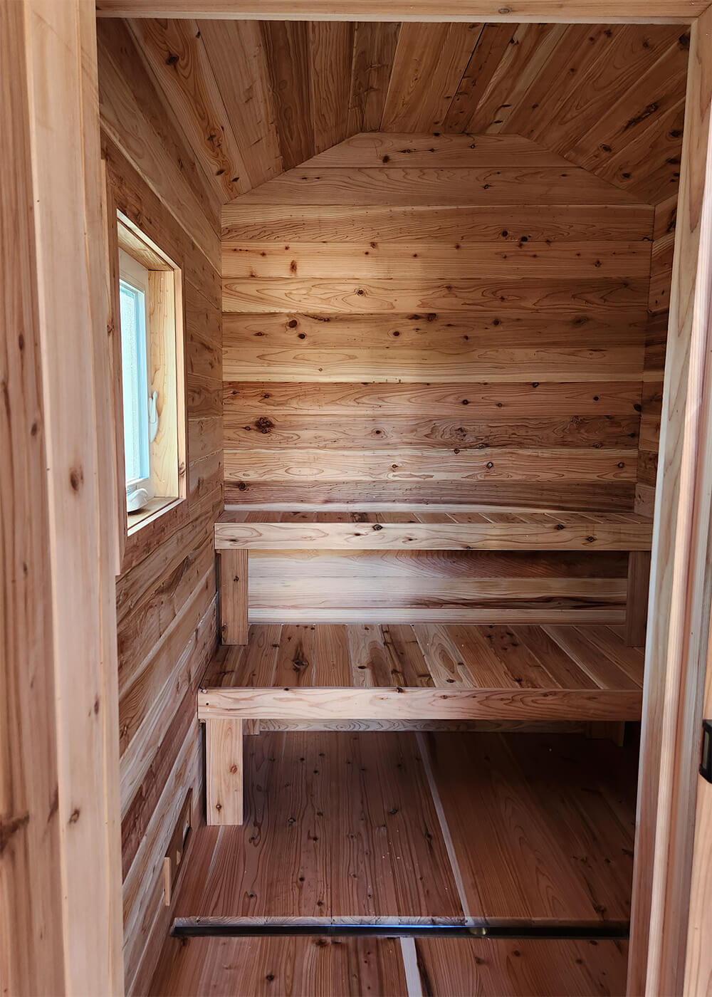 Sauna 6x14 4-Season Fully Assembled • Jamaica Cottage Shop