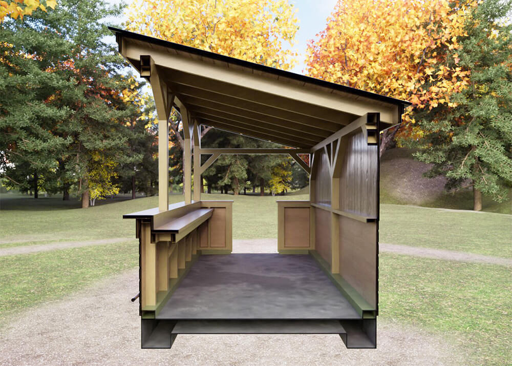 Backyard Bar 8x14 Fully Assembled • Jamaica Cottage Shop