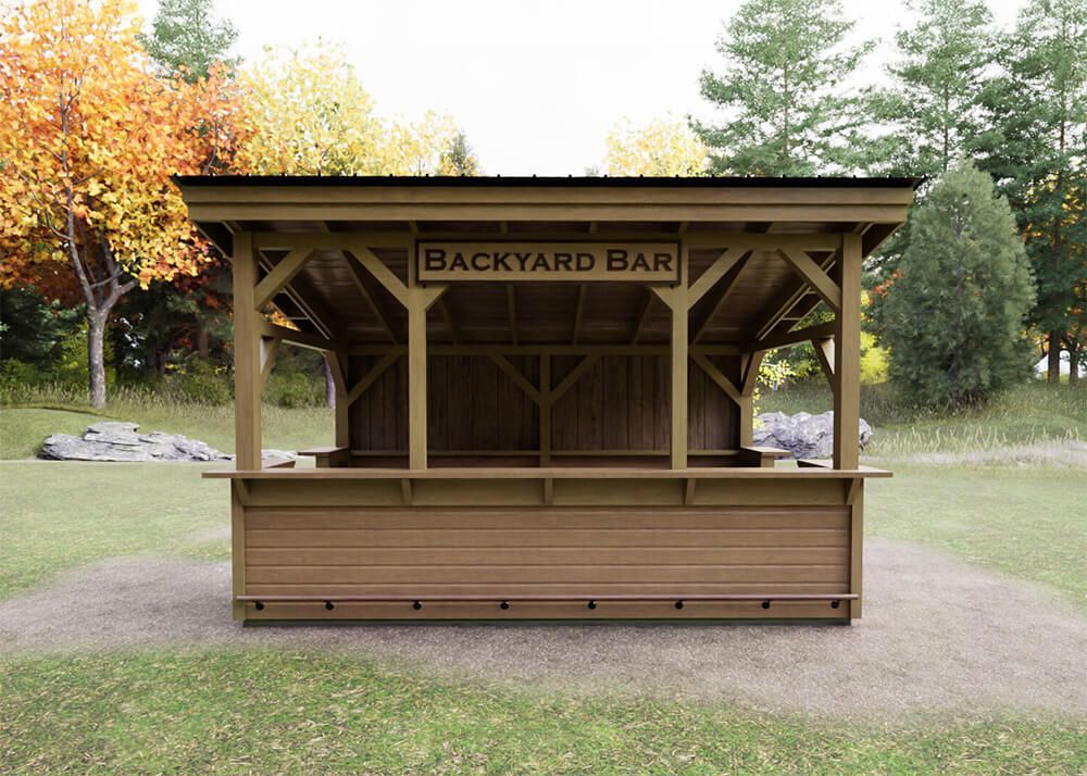 Backyard Bar • Jamaica Cottage Shop