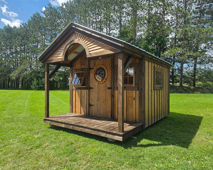 6x12 Nantucket Option A | Fully Assembled Cedar Sauna